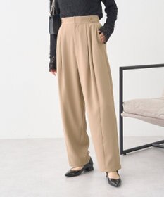 earth music&ecology タックコクーンパンツ