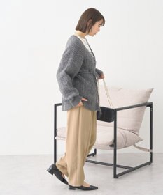 earth music&ecology タックコクーンパンツ