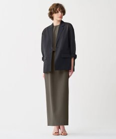 uncrave 【久慈暁子さん着用】シアー オーガンジー シャツ ジャケット