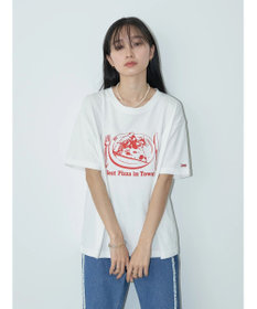 earth music&ecology Ｌｅｅ×ｅ．ｍ．ａ．ｅ　ＰＩＺＺＡ　ＴＥＥ