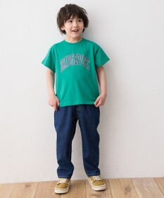 ANY KIDS ロゴプリント 半袖Tシャツ