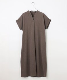 自由区 L 【WEB限定・洗える】シャドウサッカー ワンピース