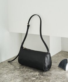 russet ソフトレザーロールショルダーバッグ(CE-1661)