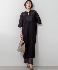 23区 【SLOW/一部店舗限定】モチーフレース ワンピース