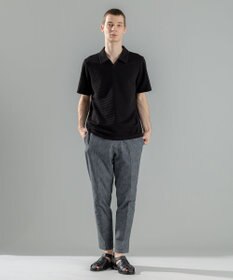 JOSEPH HOMME 【WEB限定】【オリジナル素材/シワになりにくい】ライトタックジャージー　スキッパー