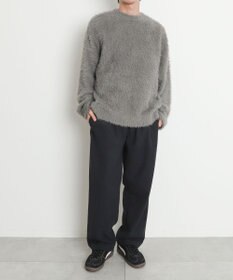 WEGO 【暖パンツ/SMLサイズ展開】裏ベロアシェフパンツ