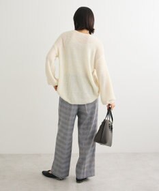 Green Parks シアーゆったりニットプルオーバー