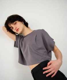 GRACE CONTINENTAL タックショートトップ