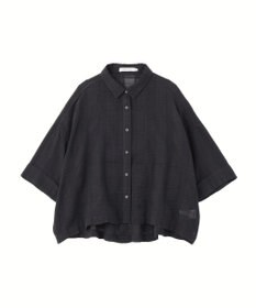 AMERICAN HOLIC シアーチェックショート丈シャツ
