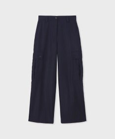 Paul Smith ストライプ ウール カーゴパンツ