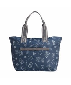 ACE BAGS & LUGGAGE 【雑誌掲載】 HAyU × ace.  フォールディング 折り畳みトートバッグ 猫柄 22L 17861