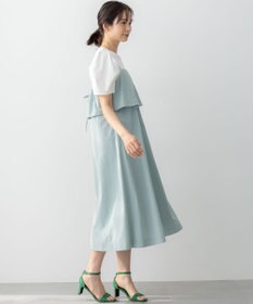 組曲 GIZAコットンタックスリーブ Tシャツ