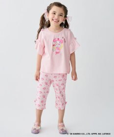 ANY KIDS 【サンリオキャラクターズ×ANY KIDS】ひんやり ファンシーフリル袖Tシャツ
