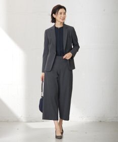 J.PRESS LADIES S 【洗える】T/Rアルガンシルク テーラード ジャケット