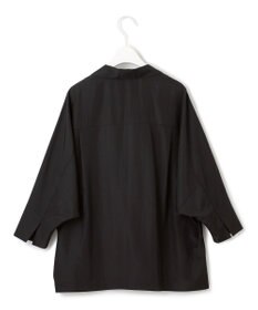 ICB 【接触冷感・UVケア・速乾・洗える】シルクエステルタフタ ブラウスジャケット