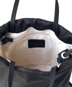 FOLNA RD ソフトレザー2WAY巾着ショルダーバッグ