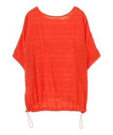 Green Parks ドロスト表面感プルオーバー