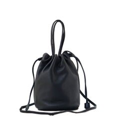 FOLNA RD ソフトレザー2WAY巾着ショルダーバッグ