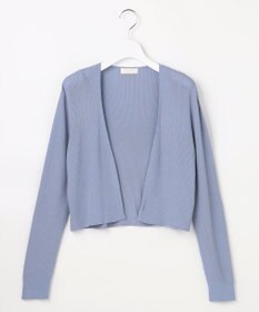 ANY SIS リブショートレングス カーディガン