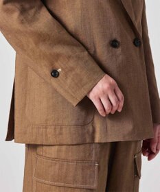 Paul Smith レーヨンリネン ダブルジャケット