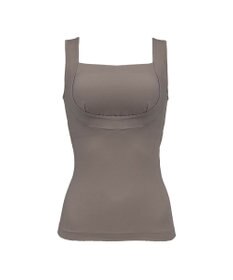 BRADELIS New York 【BRADELIS NewYork peace】すっきり楽ちん綿混ブラキャミ 幅広いバストサイズにフィットするノンワイヤー補整下着