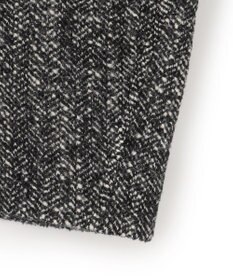 BEIGE， ROBY / フェイクレザーツイードコート