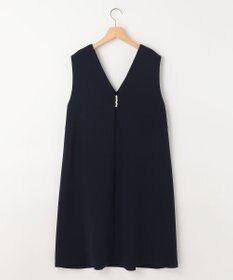 組曲 L ライトダブルクロス ジャンパーワンピース