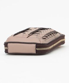 LA BAGAGERIE 【veganview】v piece mesh smartphone shoulder bag