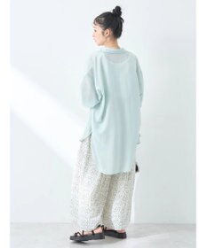 earth music&ecology ウ゛ィンテージボタンフロントポケットシャツ