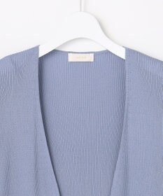 ANY SIS リブショートレングス カーディガン