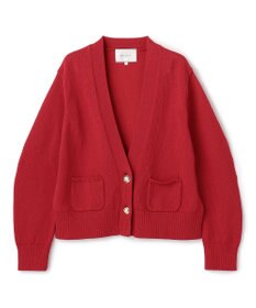 BEIGE， HELIODOR / マリンボタンクロップドカーディガン