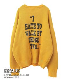 CRAFT STANDARD BOUTIQUE 【PEANUTS】クルーネックニット