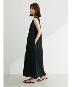Green Parks 綿麻混ノースリーブワンピース