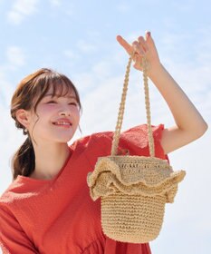 Tiaclasse フリルのショルダーバッグ