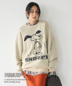 CRAFT STANDARD BOUTIQUE 【PEANUTS】クルーネックニット