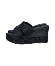 Bridget Birkin 【Bridget Birkin】サイドカットウェッジミュールサンダル