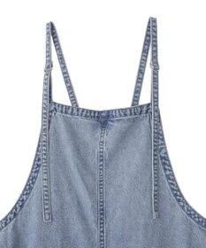 YECCA VECCA 綿麻デニムサロペット