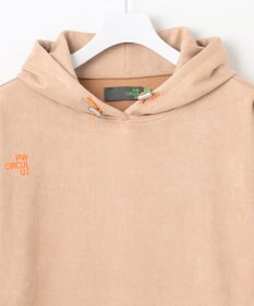 PW CIRCULUS 【MEN】スエード調 デタッチャブルフーディ