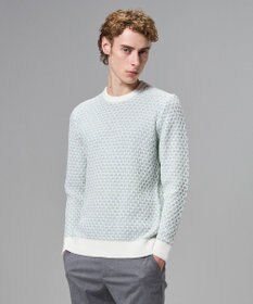 JOSEPH HOMME チャンディーガルジャガード　クルーネックニット