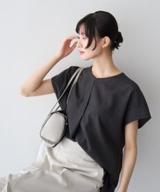 YECCA VECCA 【マシンウォッシャブル】サラサラスキッパーブラウス