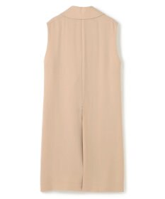 BEIGE， FLEUR / ラップデザインロングジレ