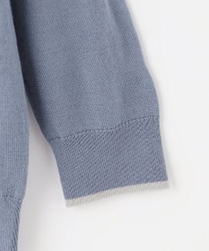 J.PRESS LADIES 【洗える】トリムツイン ニット