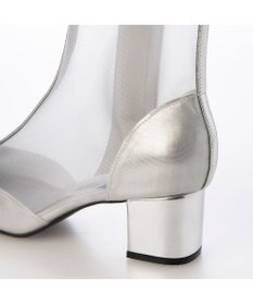 MODE ET JACOMO <noyau>ブロックヒールチュールブーツ