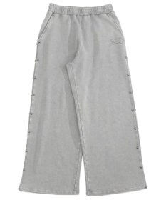 WEGO 【ユニセックス着用ITEM】ブリーチスタッズロゴスウェットパンツ