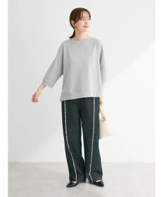 Green Parks ・Double Flags デニムフリンジラインパンツ