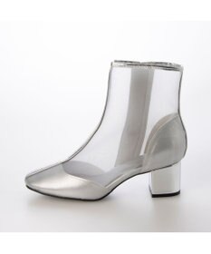 MODE ET JACOMO <noyau>ブロックヒールチュールブーツ