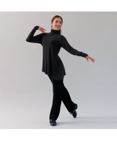 Chacott ノーソーイングニットコンビTシャツ