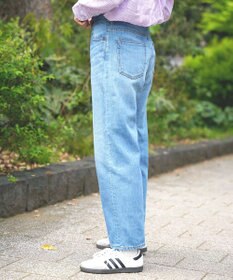 caqu Linen sagging baggy バギーシルエットリネンデニム