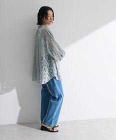 Green Parks ・ＥＬＥＮＣＡＲＥ　ＤＵＥ　総レースブラウス