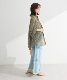 Green Parks ・ＥＬＥＮＣＡＲＥ　ＤＵＥ　総レースブラウス